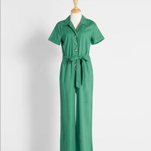 Green Jumpsuit